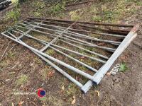 2 x 12ft field gates - 2