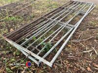 2 x 12ft field gates - 3