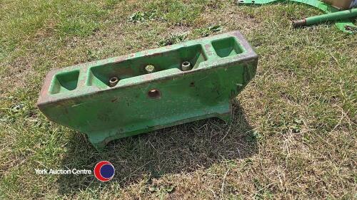 John Deere 6 series front weight carrier/tombstone