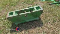 John Deere 6 series front weight carrier/tombstone