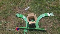 John Deere 6 series front loader grill guard - 3