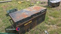 Steel van vault box