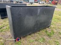 Plastic pig hopper