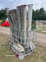 Quantity of steel grain pipes - 3