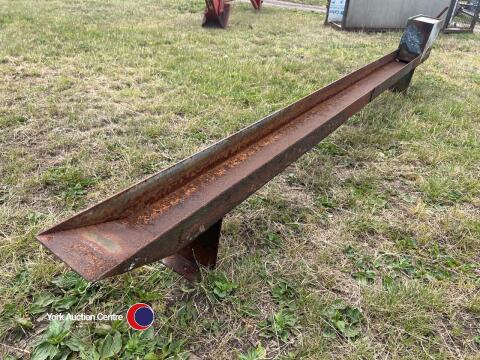 10ft x 6in galvanised water troughs