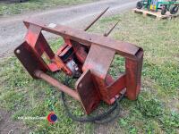 SGM hydraulic bale unroller, Manitou fitting - 3