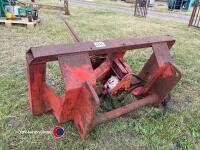 SGM hydraulic bale unroller, Manitou fitting - 4