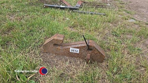 Standard weld on Kramer brackets
