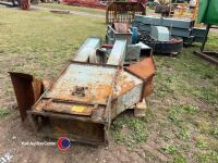 Carrier grain elevator 60tph, 33ft high, 3phase. Needs a bearing, runs smoothly, 1992 - 3