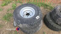 4 x wheels and axles - 3
