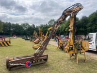 Bomford hedge trimmer, PTO & top link in office - 3