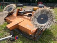 Bemo Classic 40 sweeper, c/w side brushes and collector - 2