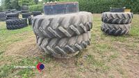 Goodyear 18.4R38 dual wheels - 4