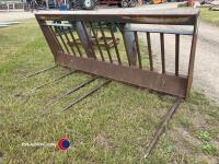 Muck fork with Manitou brackets - 2