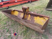 8ft ditching bucket on Ackerman quick fit pin