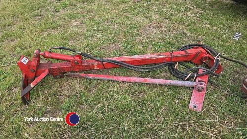 Press arm, universal fitting, good order, hyd release