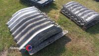 2 pallets of big 6 roof ridges - 2