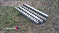 4 x concrete posts, 1800mm - 2