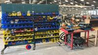 Finn power swager complete hydraulic pipe swaging and cutting system, 12v, pipe and fittings, lin bin storage, all dyes and charts (P20cs), Allswage uk pipe cutter, wo