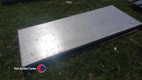 Pair of sheeted doors