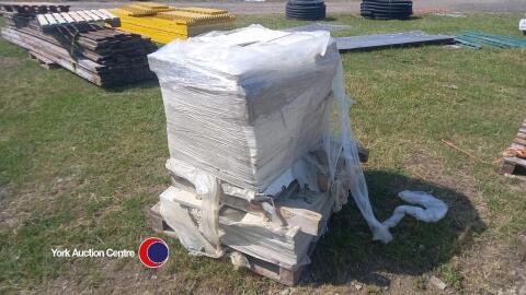 Pallet of floor tiles