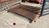 3 x metal screener trays - 2