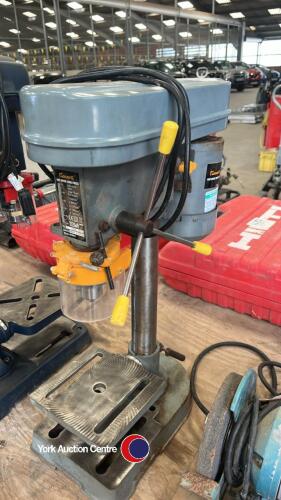 Bench pillar drill, w/o, pat tested