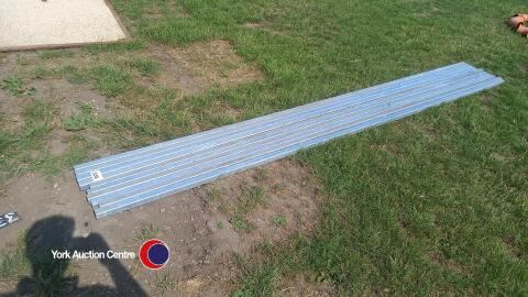 10 x 40 x 40 x 3.75 galvanised box section , new.