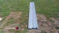 10 x 40 x 40 x 3.75 galvanised box section , new. - 2