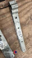 Brand new galvanised gate hinges - 2