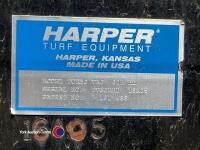 Harper turbo vac TV60HD grass sweeper and collector - 7