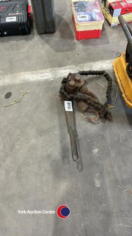 Heavy duty rachet winch