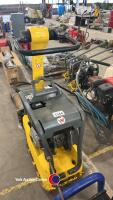 Diesel wacker Neuson forward/reverse wacker plate, gwo, 2021 - 2