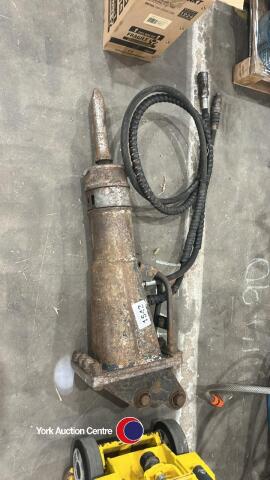 Bobcat 1.5T mini digger, pecker/breaker, gwo