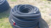 100m x 100mm land drain coil - 2