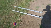 2 metal multi holed bands - 2