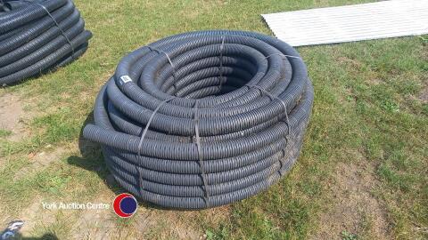 80mm x 100m perforated land drainage coil