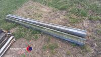 2 x concrete posts, 2750mm - 2