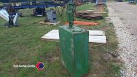 Oil tank and hand pump - 2