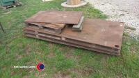 4 x road plates - 3