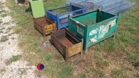 Metal parts bins small stillages - 3
