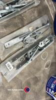 Galvanised hinges and catch to fit wooden farm gate - 2