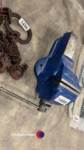 Big Record No. 25 vice, reconditioned jaws