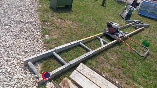 Beam Screeder and power unit, beam does 4m, 5m and 6m bays