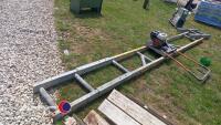 Beam Screeder and power unit, beam does 4m, 5m and 6m bays