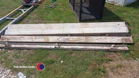 Quantity of 150 metal road formers