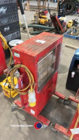 Red rad heater