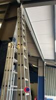 Large extension ladders