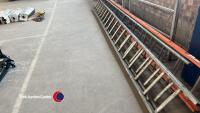 Long double extension ladder 4.8m when closed - 2