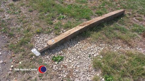 Reclaimed oak beam with tenon joint on the end 6in x 6in x 8ft